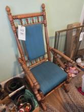 Oak Platform Rocking chair