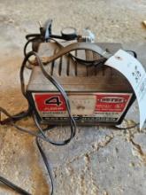 Battery charger, small compressor