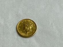 1852 One Dollar Gold Piece