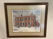 My Old Kentucky Home Picture signed by C.G. Morehead - 78