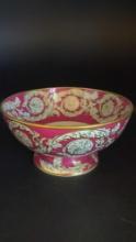 Vintage Porcelain Ceramic Punch Bowl