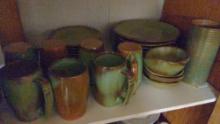 Frankoma & Salem lot of plates and mugs