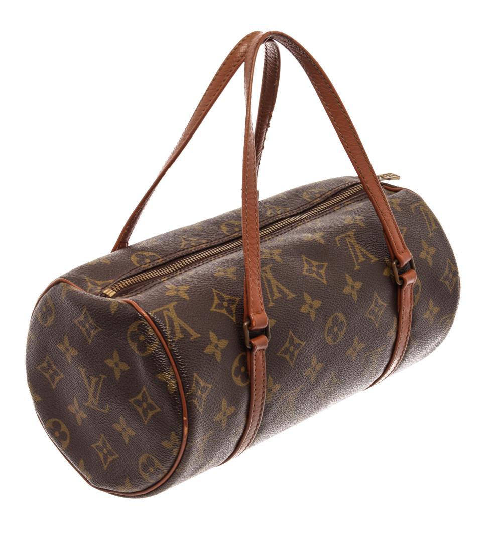 Louis Vuitton Brown Monogram Canvas Papillon 26 Shoulder Bag