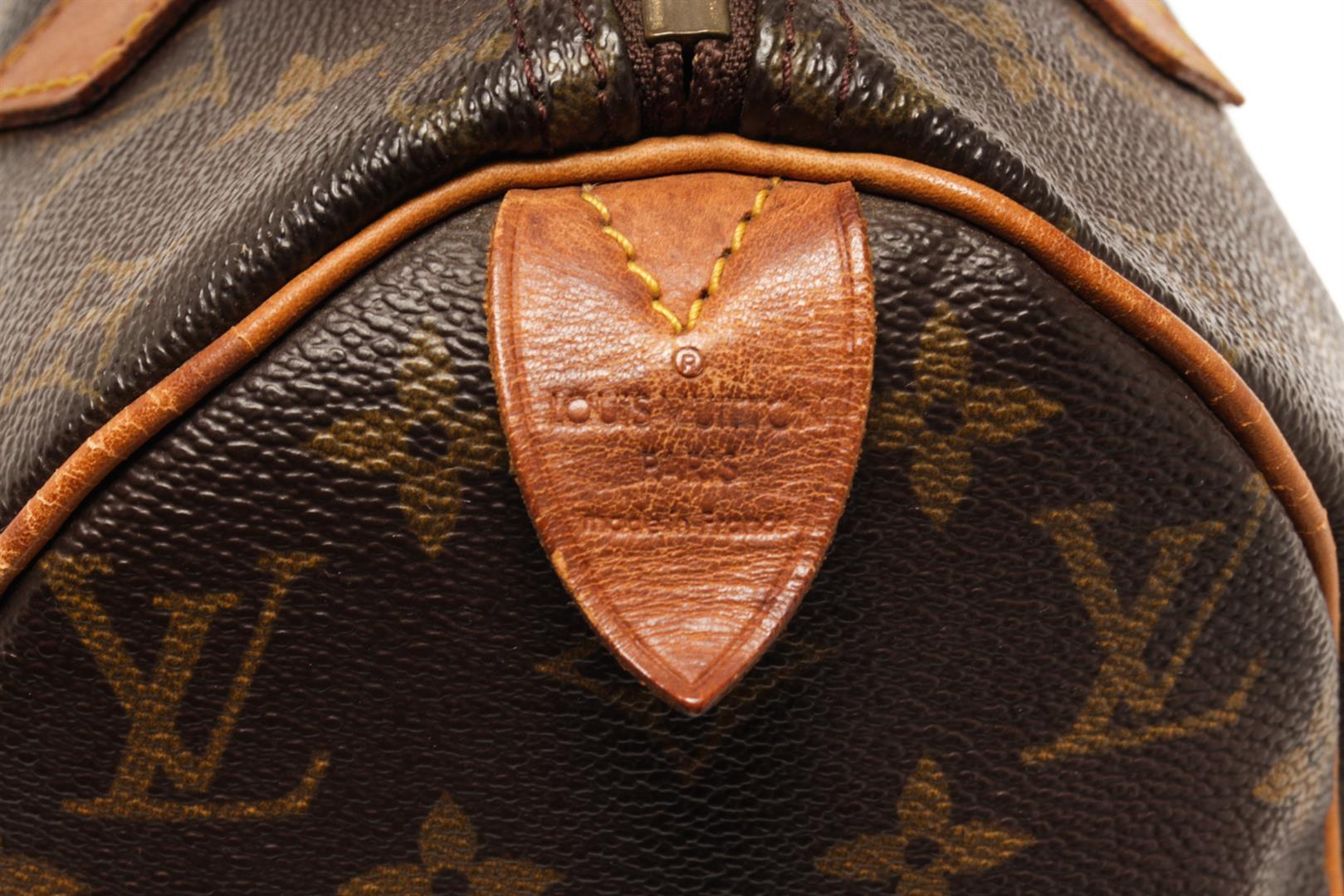 Louis Vuitton Brown Monogram Speedy 25 Handbag