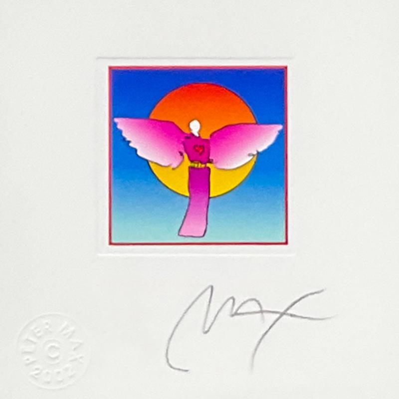 Angel with Sun by Peter Max
