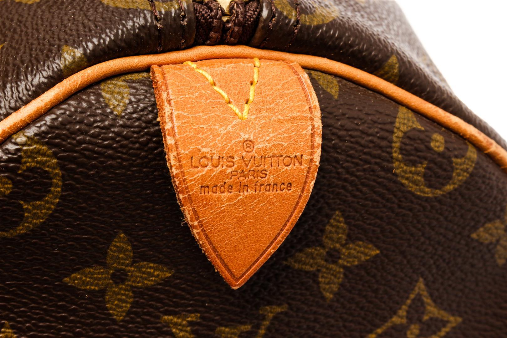 Louis Vuitton Brown Monogram Canvas Keepall 50 Travel Bag