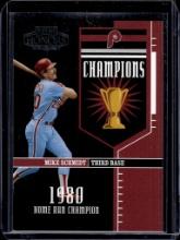 MIKE SCHMIDT 2004 PLAYOFF HONORS CHAMPIONS INSERT