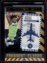 ANTHONY EDWARDS 2021-22 PANINI HOOPS FREQUENT FLYERS