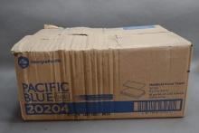 Case of Pacific Blue Multifold Paper Towels