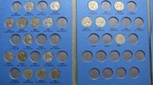 Collection Book of Jefferson Nickels starting 1962 - 18 Coins total