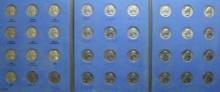 Collection Book of Washington Quarters - 10 Silver, 26 Clad - 36 Coins total