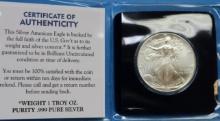 1995 American Silver Eagle Dollar 1oz Fine