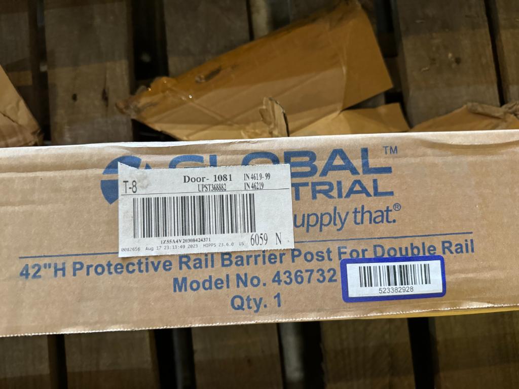 (3) 42" Rail Barriers