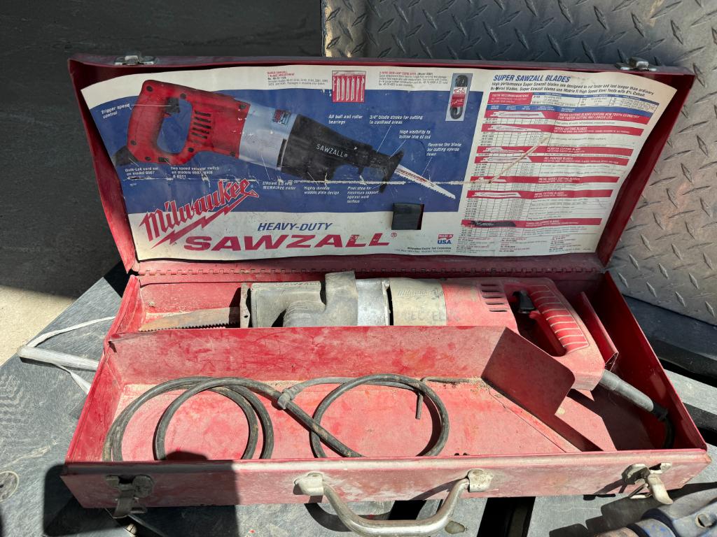 Milwaukee Sawzall & Drillmaster Drill