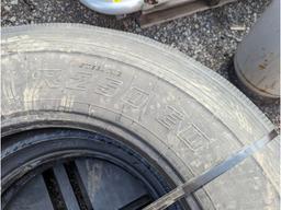 2 Bridgestone 11R22.5 Tires