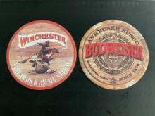 2 "Retro Vintage Signs" Winchester & Budweiser
