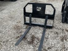 42" Quick Attach Skid Steer Forks