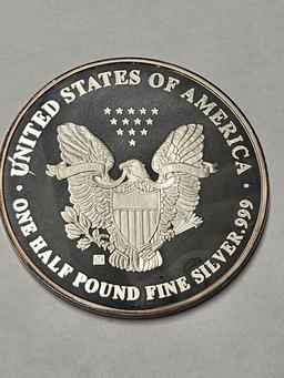 1996 Liberty Half Pound Fine Silver .999