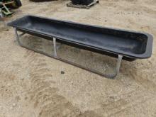 10' Feed Trough on Skids