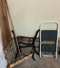 Disassembled Cast Iron Outdoor Bench