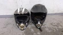 2 Dirtbike Helmets