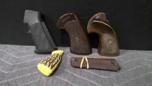 4 Assorted Pistol Grips, 1 AR Grip