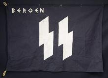 WWII GERMAN STYLE SS FLAG.