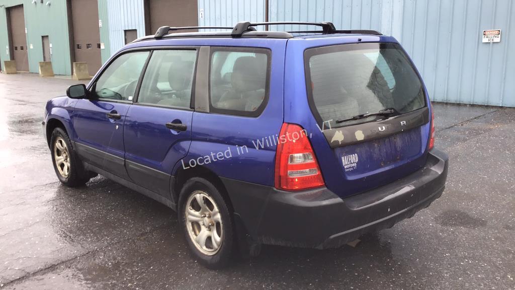 2003 Subaru Forester X H4, 2.5L