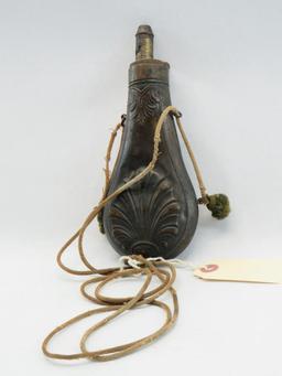 Antique Copper Powder Flask