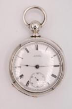 Waltham Coin Silver Case Pocket Watch