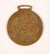 1899 Paris Exposition Watch Fob