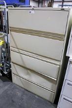 42IN. 5-DRAWER FILE CABINETS