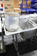 3' STAINLESS STEEL 1-COMPARTMENT SINK