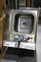 12IN. STAINLESS STEEL HAND SINK