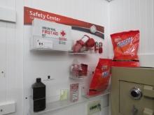 SAFETY CENTER WITH 1ST AID KIT