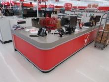 16FT X 6FT L-SHAPED CUSTOMER SERVICE COUNTER