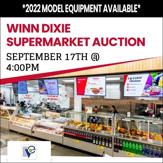 WINN DIXIE SUPERMARKET W/ 2022 EQUIPMENT AVAILABLE