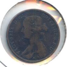 Canada/New Brunswick 1861 1 cent F+