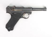 German Commercial DWM Deutsche Waffen-und Munitionsfabriken/CAI P08 Luger Semi Automatic Pistol