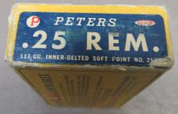 Peters 25 Remington Ammunition