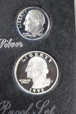 US Mint 1992-S Premier Silver Proof Set