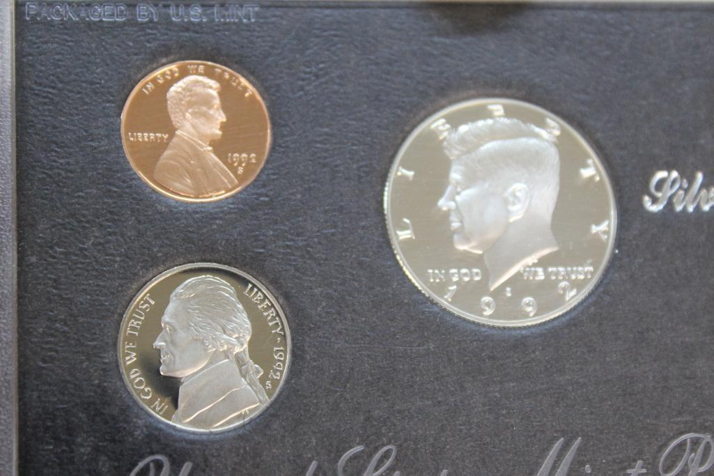 US Mint 1992-S Premier Silver Proof Set
