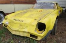 1970's Camaro IROC 'Yellow Dog" Race Car