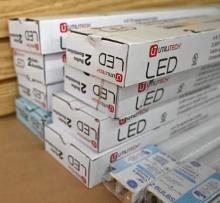Sixteen 4' LED T8 Replacement Light Bulbs