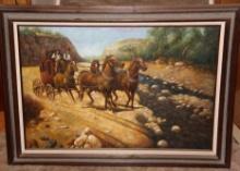 Original Oil Painting Signed Terence Alexander