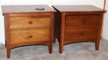 Pair of Ethan Allen Classic American Style Night Stands