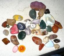 Group of Highly Polished Agates
