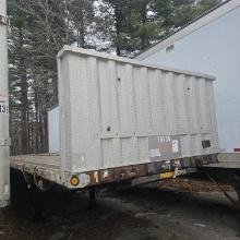 2002 utility high flat trailer