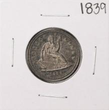 1839 Seated Liberty Quarter Coin