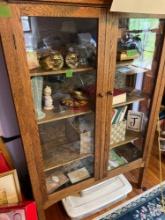 Glass door china cabinet- contents not included